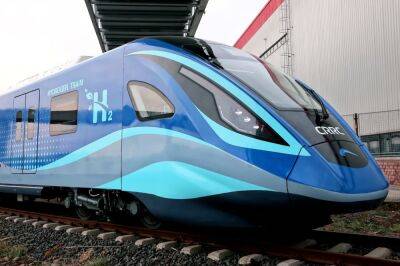 Китай запустил свой первый водородный поезд — он развивает скорость до 160 км/ч, имеет запас хода 600 км и 5G-связь - itc.ua - Китай - Украина - Англия - Германия - Япония - Луганск - Корея