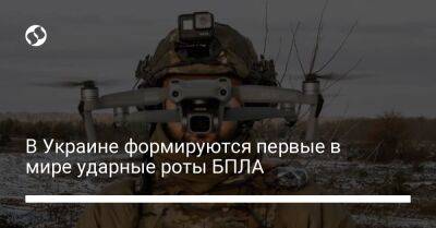 Валерий Залужный - В Украине формируются первые в мире ударные роты БПЛА - liga.net - Украина