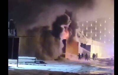 Масштабный пожар вспыхнул под Москвой, в огне тысячи кв. метров: кадры с места - popcorn.politeka.net - Москва - Россия - Украина
