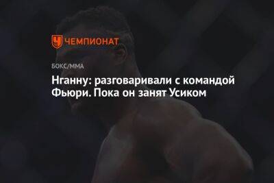 Александр Усик - Фьюри Тайсон - Фрэнсис Нганн - Нганну: разговаривали с командой Фьюри. Пока он занят Усиком - championat.com - Англия
