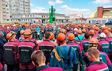 Белорусы — шахтерам Солигорска: Покажите кулак единства - charter97.org - Белоруссия - Солигорск
