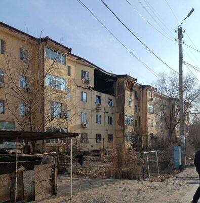 В жилом доме в Нукусе произошел взрыв газа, два человека пострадали. Видео - podrobno.uz - Узбекистан - Ташкент