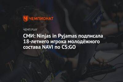 СМИ: Ninjas in Pyjamas подписала 18-летнего игрока молодёжного состава NAVI по CS:GO - championat.com - Швеция