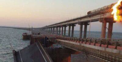"Они сделали еще хуже": как продвигается ремонт Крымского моста после взрыва, показательное фото - politeka.net - Украина