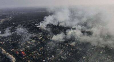 Бахмут повторює сумну долю міст-примар війни - супутникові знімки - lenta.ua - Украина - місто Мариуполь
