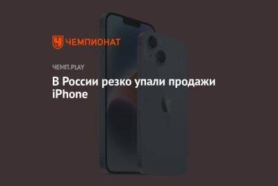 В России резко упали продажи iPhone - championat.com - Россия - Южная Корея