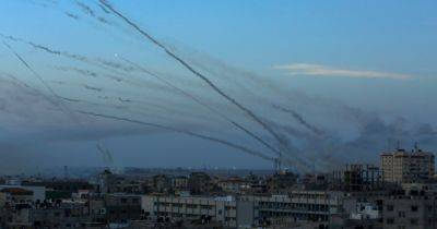 Боевики ХАМАС совершили массированную ракетную атаку на израильский город Ашкелон (ВИДЕО) - dsnews.ua - Украина - Израиль - Ашкелон