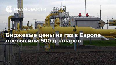 Петтери Орпо - Биржевые цены на газ в Европе впервые с 10 марта превысили 600 долларов - smartmoney.one - Лондон - Эстония - Финляндия - Голландия - Европа