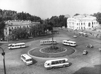 Киев в 1960-е годы - фото Европейской площади - apostrophe.ua - Украина - Киев