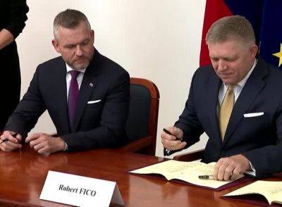 Роберт Фицо - Петер Пеллегрини - В Словакии лидеры трех партий подписали коалиционное соглашение по формированию правительства: какие последствия это может иметь для Украины - unn.com.ua - Украина - Киев - Словакия - Парламент