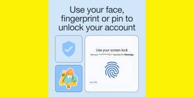 WhatsApp включил авторизацию без пароля на Android — по отпечатку пальца, лицу или PIN-коду - itc.ua - Украина - Мариуполь