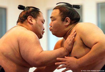 Японских сумоистов настиг "небольшой" курьёз - obzor.lt - Япония