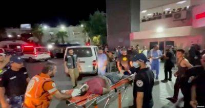 Биньямин Нетаньяху - Махмуд Аббас - ХАМАС обвинил Израиль в авиаударе по больнице в секторе Газа - dialog.tj - Израиль - Палестина - Иордания