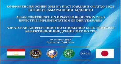 Азиатская конференция по снижению бедствий с участием 30 стран Азии состоится в Душанбе - dialog.tj - Душанбе - Таджикистан