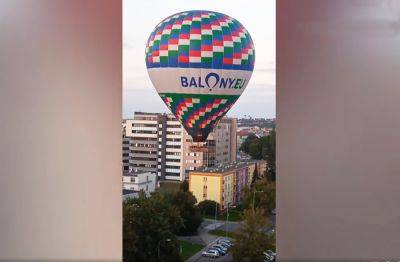 В Чехии воздушный шар с пассажирами едва не разбился, задев жилой дом: видео - vinegret.cz - Чехия - Острава