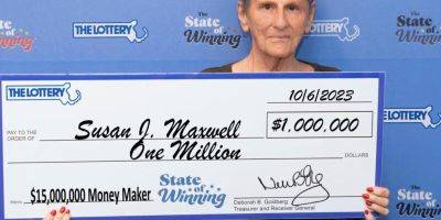 Женщина вышла на пенсию и выиграла миллион долларов в лотерею - obzor.lt - США - штат Миссури - шт. Массачусетс