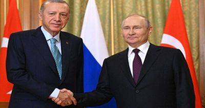 Владимир Путин - Реджеп Тайип Эрдоган - Эрдоган и Путин обсудили ситуацию в Газе - dialog.tj - Россия - Израиль - Турция - Палестина