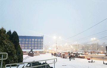 Минск, Витебск и Могилев засыпало снегом - charter97.org - Белоруссия - Минск - Витебск