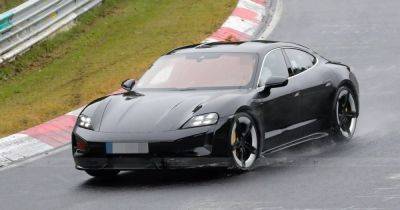 Porsche Taycan - Новый Porsche Taycan 2024 заметили на дорогах до премьеры (фото) - focus.ua - Украина - Германия