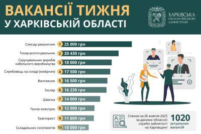 Работа в Харькове и области: есть вакансии с зарплатой до 25 тысяч гривен - objectiv.tv - Харьковская обл. - Харьков