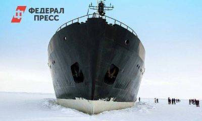 На строящийся ледокол «Чукотка» погрузили защитную оболочку реактора - smartmoney.one - Санкт-Петербург - Чукотка
