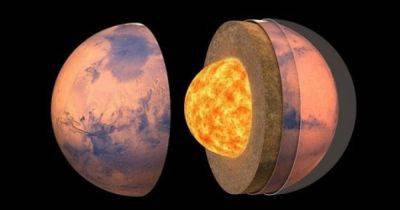 В недрах Марса найдена новая структура: почему ядро планеты кажется больше, чем на самом деле - focus.ua - Украина