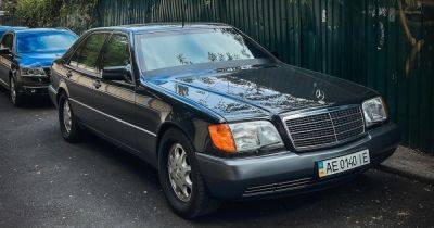 Mercedes - Символ 90-х: в Украине заметили редчайший бронированный Mercedes (фото) - focus.ua - Украина - Киев