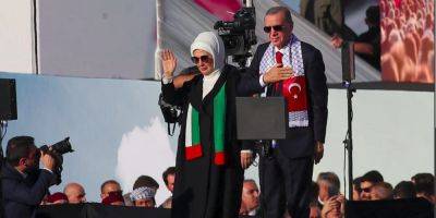 Реджеп Тайип Эрдоган - Вільям Бернс - На многотысячном митинге в Стамбуле. Эрдоган назвал главным виновником «резни в секторе Газа» Запад и упомянул об Украине - nv.ua - Россия - Украина - Израиль - Турция - Иран - Анкара - Палестина - Иерусалим - Стамбул - Запад