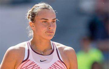 Арин Соболенко - Соболенко устроила истерику во время подготовки к финалу WTA - charter97.org - Белоруссия