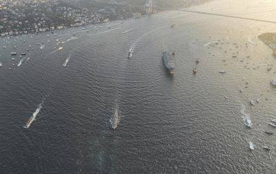 Реджеп Тайип Эрдоган - В Турции прошел самый большой в истории парад военных кораблей - korrespondent.net - Украина - Израиль - Турция - Стамбул - Туреччина