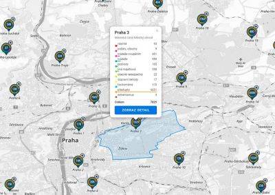 Насколько криминальный ваш район: полиция Чехии обновила карту преступности - vinegret.cz - Чехия