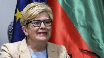 Ингрида Шимоните - Премьер Литвы говорит, что не планирует выдвигать свою кандидатуру на пост еврокомиссара - obzor.lt - Литва - Премьер