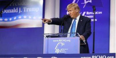 Дональд Трамп - Вільям Бернс - Трамп посетил еврейский конгресс в знаменитом казино Лас-Вегаса и пообещал «остановить Третью мировую войну» - nv.ua - Россия - Китай - США - Украина - Израиль