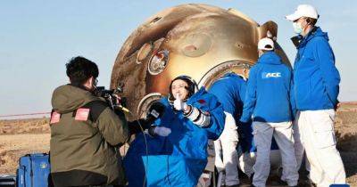 Китайские астронавты вернулись на Землю после 5 месяцев в космосе: подробности (ФОТО) - dsnews.ua - Китай - США - Украина - Киев - район Внутренняя Монголия - Юта