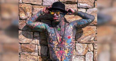 Самый татуированный человек в мире показал снимки до и после модификации (фото) - focus.ua - Украина - Бразилия