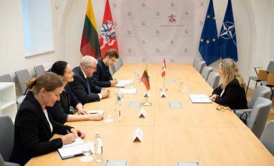 Арвидас Анушаускас - Глава Минобороны Литвы обсудил с первым послом Канады оборонное сотрудничество - obzor.lt - Германия - Литва - Вильнюс - Канада - Рига - Латвия - Минобороны - Сотрудничество