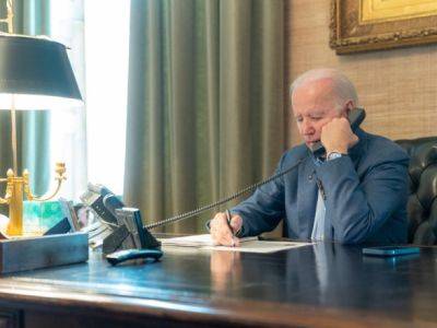 Джо Байден - Байден созвонился с союзникам в G7, ЕС и НАТО: говорили о поддержке Украины - unn.com.ua - Россия - США - Украина - Киев - Англия - Италия - Германия - Япония - Румыния - Польша - Канада - Ляйен - Ес