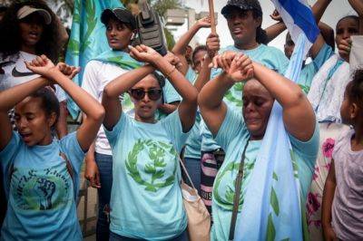 Нелегалы из Эритреи потребовали статус беженца на демонстрации в Тель-Авиве - nashe.orbita.co.il - Тель-Авив - Эритрея