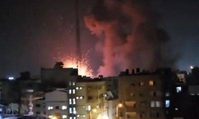 Израиль наносит удары по ХАМАС в Секторе Газа - фото и видео 8 октября - apostrophe.ua - Украина - Израиль - Палестина - Обстрелы