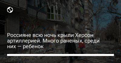 Александр Прокудин - Россияне всю ночь крыли Херсон артиллерией. Много раненых, среди них — ребенок - liga.net - Украина - Херсон