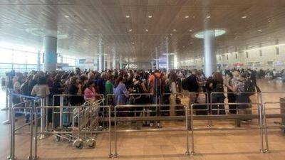 Очереди в Бен-Гурионе: сотни иностранцев стремятся немедленно покинуть Израиль - vesty.co.il - Англия - Израиль - Тель-Авив - Стокгольм