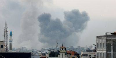 Даниэль Хагари - Армия обороны Израиля показала ночные авиаудары по объектам ХАМАС в Секторе Газа, поражены более 500 целей — видео - nv.ua - Украина - Израиль