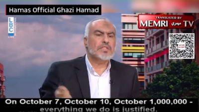 Джеймс Клеверли - Главарь ХАМАСа грозит устроить Израилю "второе 7 октября" - vesty.co.il - Англия - Израиль