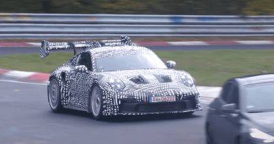 Porsche Taycan - Самый экстремальный Porsche 911 заметили на дорогах до премьеры (видео) - focus.ua - Украина - Германия