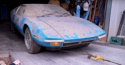 Культовый итальянский суперкар 70-х простоял 46 лет заброшенным в гараже (видео) - focus.ua - США - Украина - county Ford