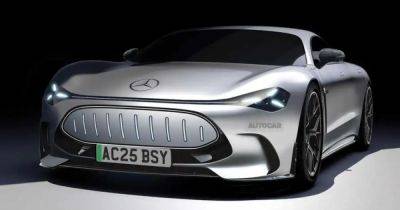 Porsche Taycan - Mercedes готовит электрический 1000-сильный седан: первые подробности и фото - focus.ua - Украина - Англия