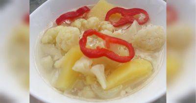 Картофельный суп с цветной капустой: для тех, кто бережет фигуру - fakty.ua - Украина