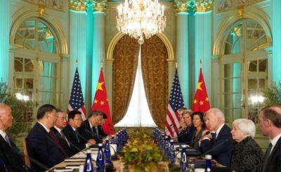 Си Цзиньпин - Джо Байден - Си Цзиньпин: конфликт США и Китая может привести к невыносимым последствиям - obzor.lt - Китай - США - Сан-Франциско - штат Айова