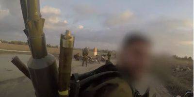 CNN показал первые минуты вторжения ХАМАС в Израиль и тоннели под Газой. Видео с нагрудной камеры боевика - nv.ua - Украина - Израиль