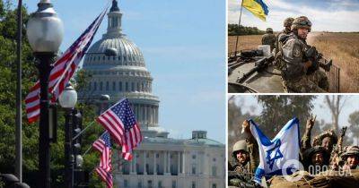 Помощь Израилю и Украине - предоставление оружия поддерживает только половина американцев - obozrevatel.com - Россия - США - Украина - Киев - Вашингтон - Израиль - Washington